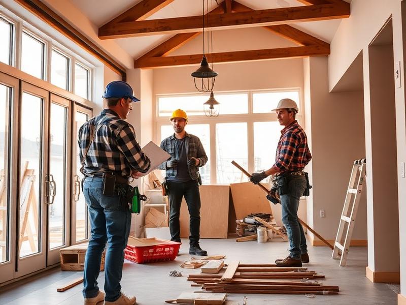 Our renovation team at work